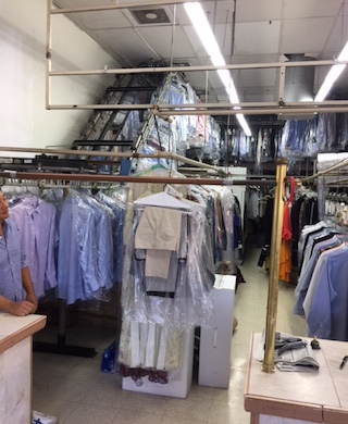DRY CLEANING PLANT IN AFFLUENT AREA